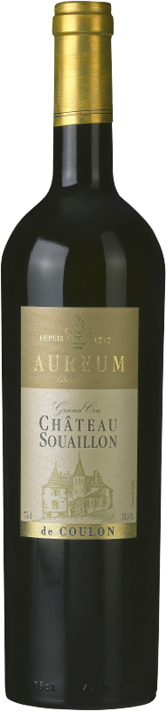 Bottiglia di Château Souaillon Aureum AOC di Laurent de Coulon