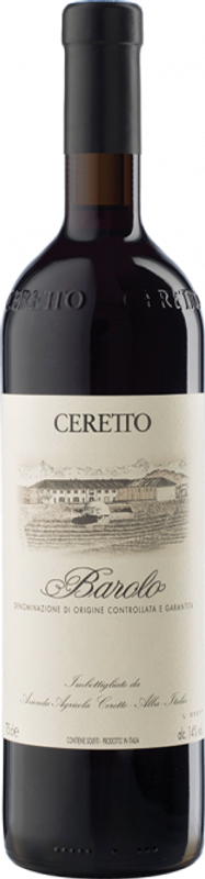 Bottle of Barolo DOCG from Azienda Vinicole Ceretto