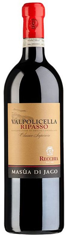 Bottle of Ripasso Valpolicella Classico DOC Masua di Jago from Recchia