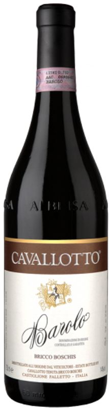 Bottiglia di BAROLO DOCG Bricco Boschis di Cavallotto B. Boschis