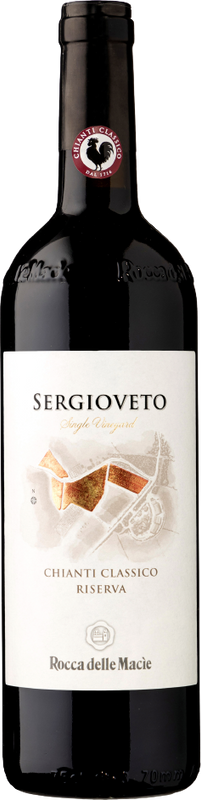 Bottle of Sergioveto Chianti Classico Riserva DOCG from Rocca delle Macìe