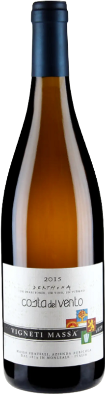 Bottle of Timorasso Derthona Costa del Vento from Vigneti Massa