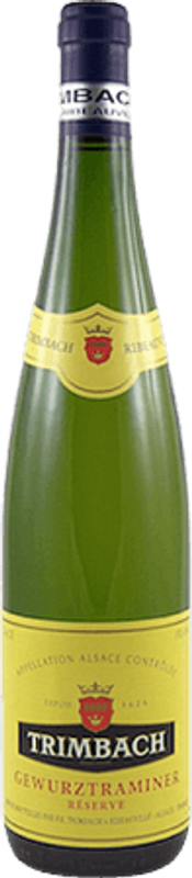Bottle of Réserve Gewürztraminer from Trimbach