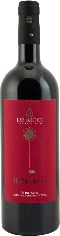 Bouteille de Severo IGT Supertuscan de De' Ricci