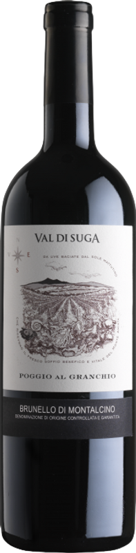 Bottle of Poggio al Granchio Brunello di Montalcino DOCG from Val di Suga