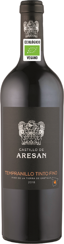 Bottle of Castillo Aresan Tempranillo Tinto Fino from Bodegas Aresan