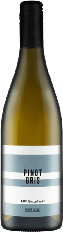 Flasche Bündner Pinot Gris AOC von Weinbau von Salis