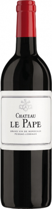 Bottiglia di Château Le Pape Pessac-Léognan AOC di Château Le Pape