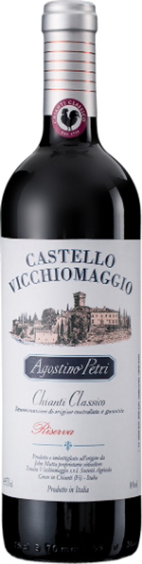 Flasche Chianti Classico Agostino Petri Riserva DOCG von Castello Vicchiomaggio