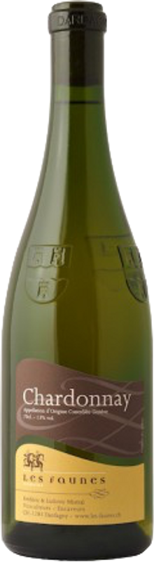 Flasche Chardonnay AOC von Domaine des Faunes