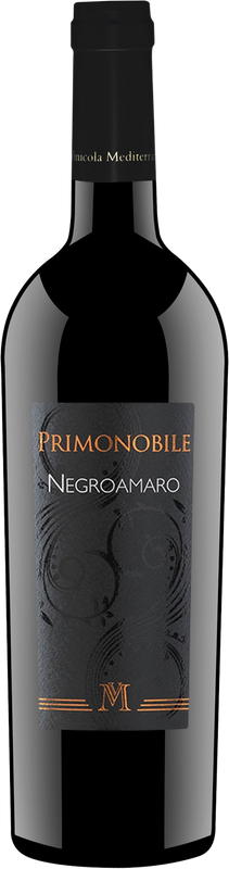 Bouteille de Primonobile Negroamaro Salento IGP de Vinicola Mediterranea