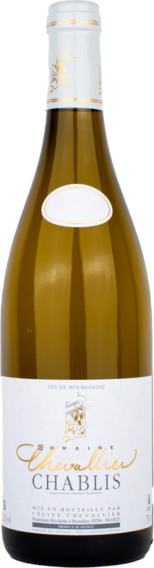 Bottle of Chablis AOC from Domaine Céline Chevallier