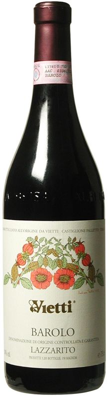 Bouteille de Barolo DOCG Lazzarito de Cantina Vietti