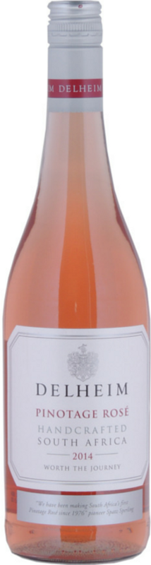 Bottiglia di Delheim Pinotage Rosé di Delheim