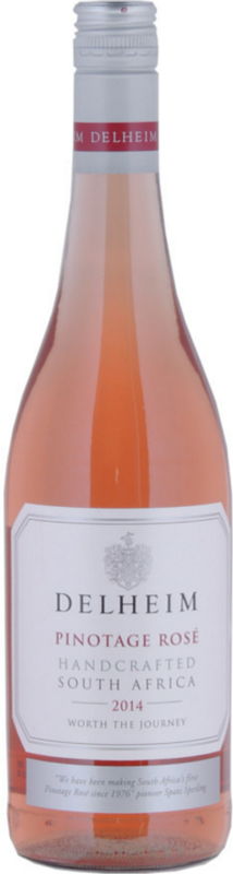 Bottle of Delheim Pinotage Rosé from Delheim