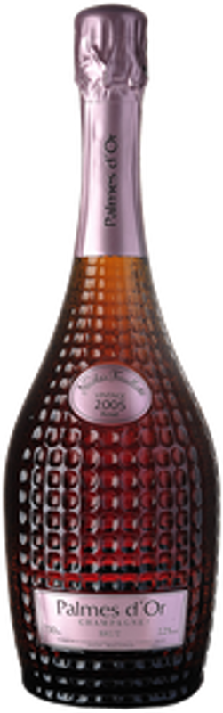 Bottle of Palmes d'Or Rose from Nicolas Feuillatte