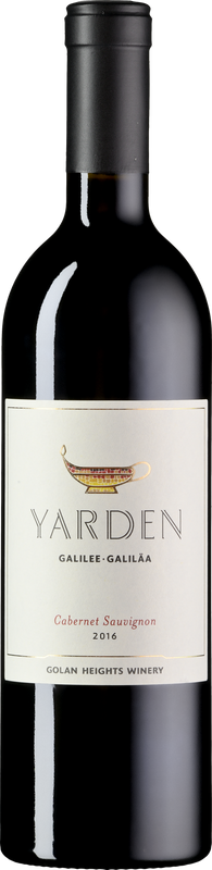 Bouteille de Yarden Cabernet Sauvignon de Golan Heights