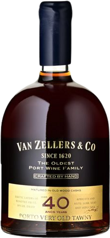 Bottiglia di Over 40 Years Old Tawny Port di Van Zellers & Co