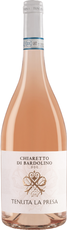 Bottle of Chiaretto di Bardolino DOC from Tenuta la Presa