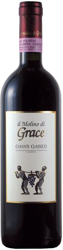 Bouteille de Chianti classico de Il Molino di Grace