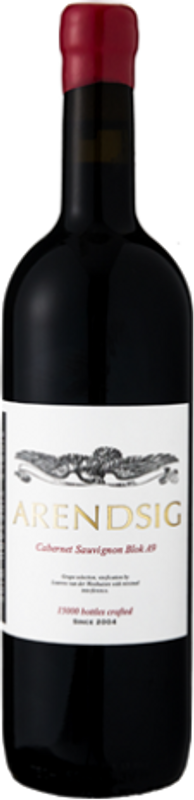 Bottle of Cabernet Sauvignon Block A 9 from Arendsig