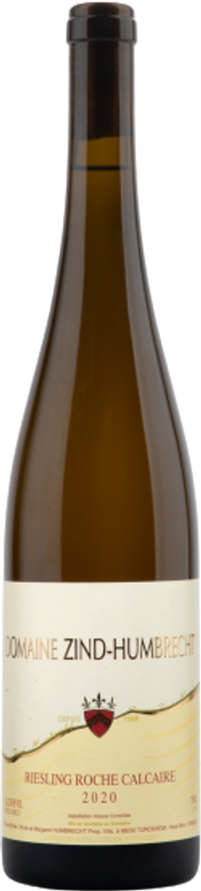Bottiglia di Riesling Roche Calcaire Alsace AOC di Zind-Humbrecht