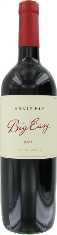 Bottle of Big Easy Red from Ernie Els Winery