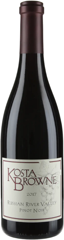 Bottle of Russian River Pinot Noir from Kosta Browne