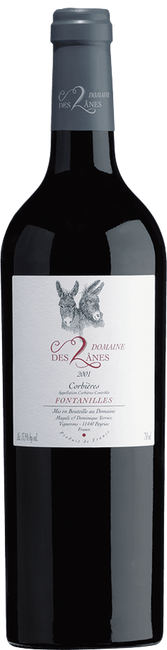 Image of Magali et Dominique Terrier Fontanilles Corbières AOC Domaine des 2 Ânes - 75cl - Provence, Frankreich bei Flaschenpost.ch