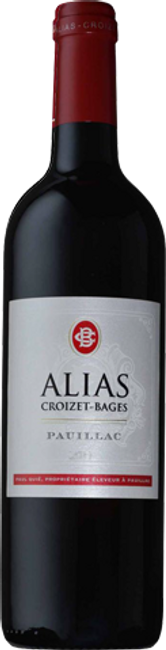 Alias Croizet-Bages 2ème vin Pauillac AOC