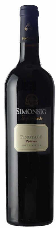 Bottiglia di Simonsig Redhill Pinotage di Simonsig Estate