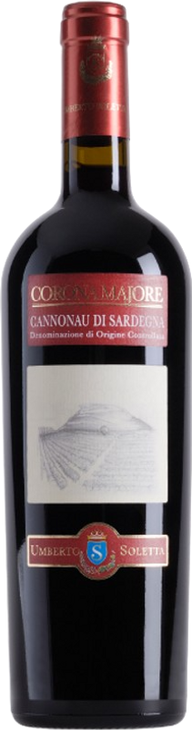 Bouteille de Corona Majore Cannonau di Sardegna de Soletta