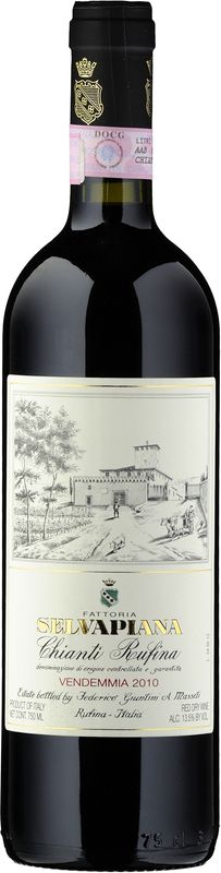 Bouteille de Chianti Rufina annata DOCG de Selvapiana