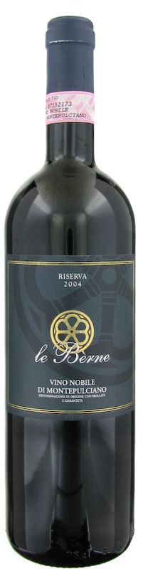 Flasche Vino Nobile di Montepulciano Riserva DOCG von Podere Le Bèrne