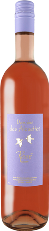 Bouteille de Domaine des Alouettes Rose de Satigny AOC de Jean-Daniel Ramu