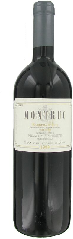 Bottle of Montruc Barbera d'Asti DOCG from Franco M. Martinetti