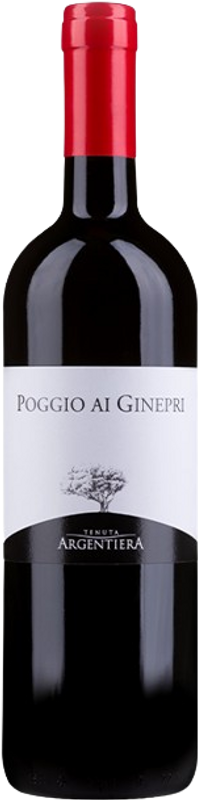 Bottle of Poggio ai Ginepri DOC Bolgheri Rosso from Tenuta Argentiera
