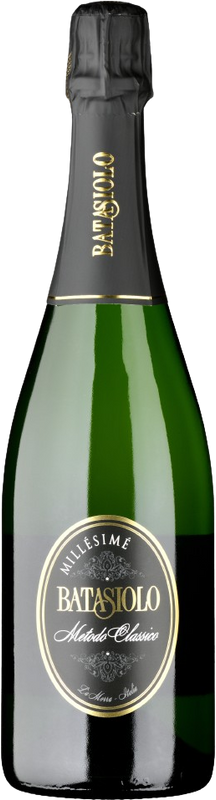 Bottle of Spumante metodo classico from Beni di Batasiolo