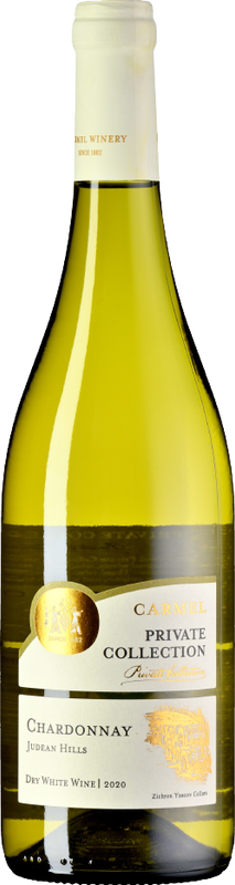 Bottle of Carmel Private Collection Chardonnay from Carmel Winery