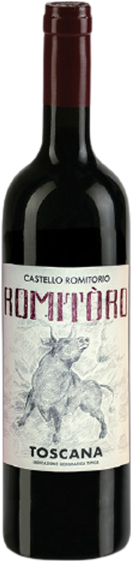 Bouteille de Romitòro Toscana Rosso IGT de Castello Romitorio