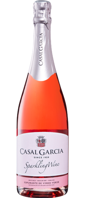 Image of Aveleda Vinhos Casal Garcia Sparkling Rosé - 75cl - Midi - Languedoc-Roussillon, Frankreich bei Flaschenpost.ch
