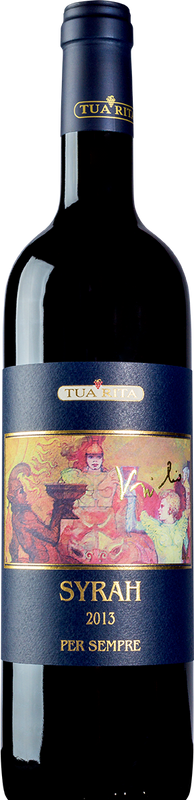 Flasche Per Sempre Syrah IGT von Azienda Agricola di Tua Rita