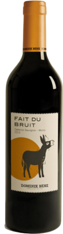 Flasche Fait Du Bruit IGP von Dominik Benz