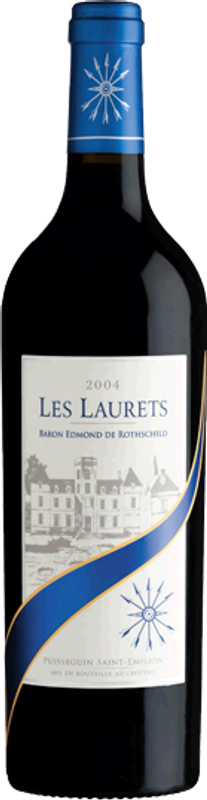 Bottiglia di Les Laurets A.O.C. di Baron Edmond de Rothschild