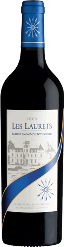 Bouteille de Les Laurets A.O.C. de Baron Edmond de Rothschild