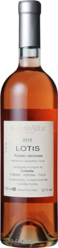 Bottle of Lotis Rosato Veronese from Corte alta Fumane