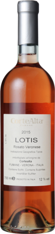 Flasche Lotis Rosato Veronese von Corte alta Fumane