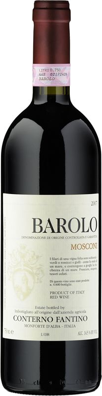 Bottle of Barolo DOCG Mosconi from Conterno Fantino