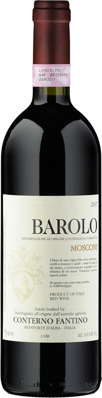 Bouteille de Barolo DOCG Mosconi de Conterno Fantino