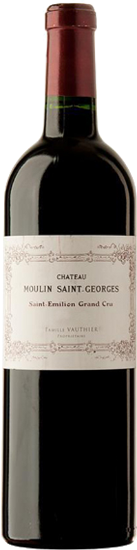 Flasche Chateau Moulin-St-Georges Grand Cru St-Emilion AOC von Château Moulin-St-Georges